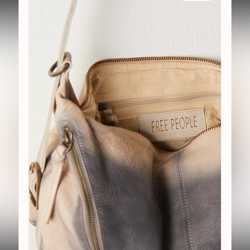 NWT Free People Rumble Leather Sling Bag
